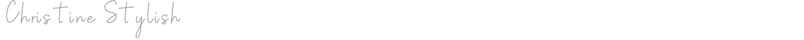 Christine Stylish font preview